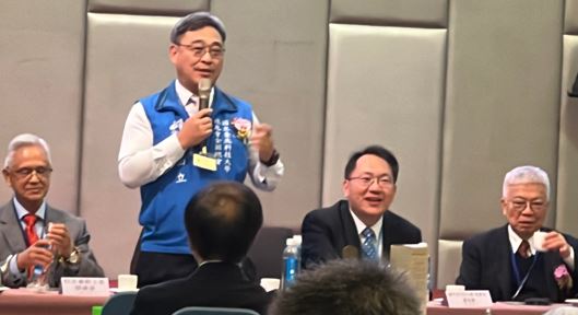 總會長張山立致詞